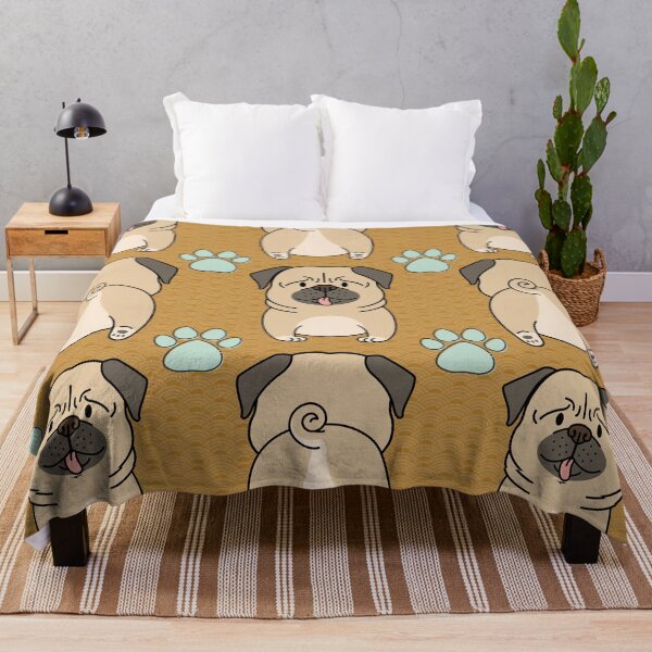 Item preview, Pug Bum designed and sold by ColorsandShapes.