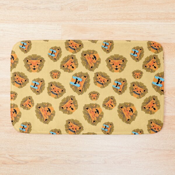 Item preview, Cute Emotional Lions Pattern Design - Yellow designed and sold by Onewivnacher.
