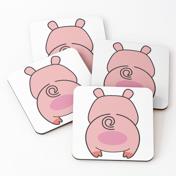 Item preview, Pig Bum designed and sold by ColorsandShapes.