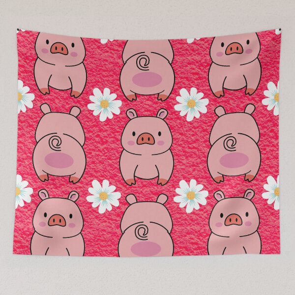 Item preview, Pig Bum designed and sold by ColorsandShapes.