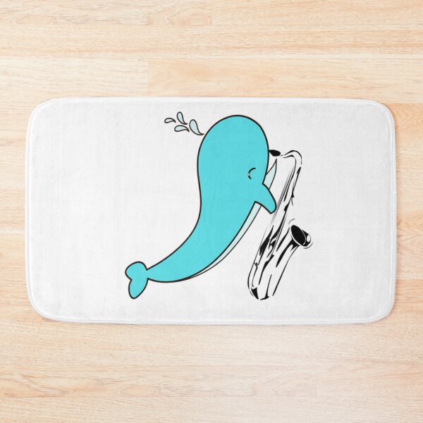 Item preview, Saxophone Playing Whale designed and sold by DomGDesign.