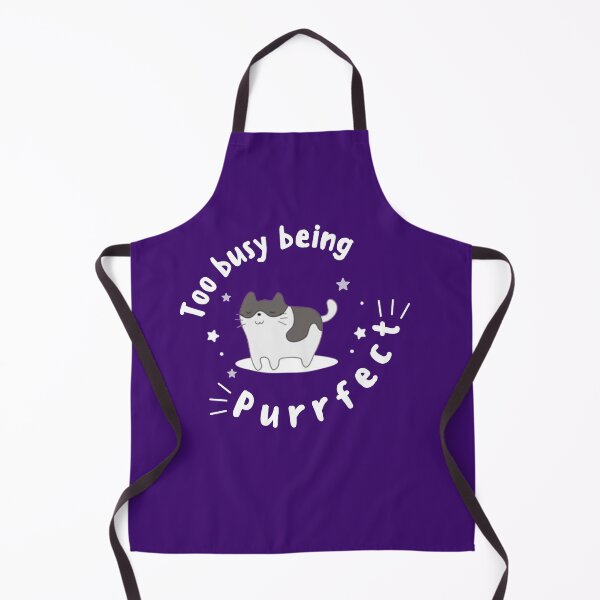 Item preview, Too busy being purrfect | cute tortiseshell cat tortitude sticker designed and sold by Canfy Girl.