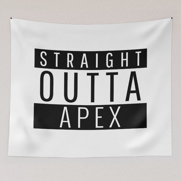 Item preview, Straight Outta Apex North Carolina  designed and sold by Teelogic.