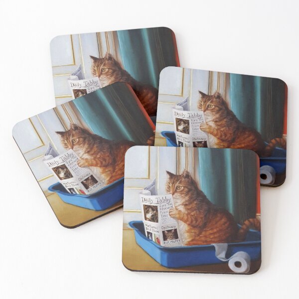 Item preview, Kitty Throne Painting designed and sold by ColemanOlmos.