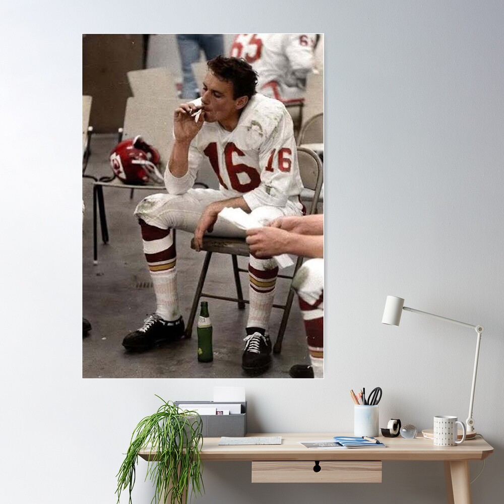 Len Dawson at Halftime Poster for Sale by RatTrapTees