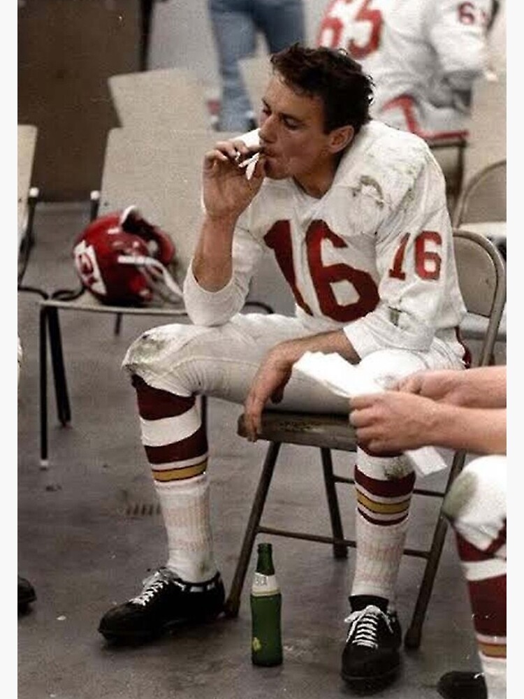 Len Dawson at Halftime Poster for Sale by RatTrapTees