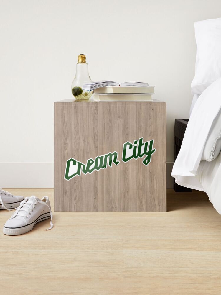 Cream City - Milwaukee Wisconsin Sports Throwback Sticker for Sale by  perpetualbrunch