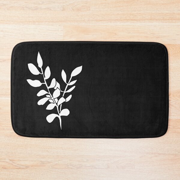 Item preview, Black and White Plant Branch, Plant Lover, Linework, Colouring Book designed and sold by 10pmCreations.