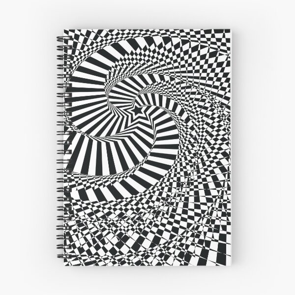 Item preview, Starburst Black and White Optical Illusion Art by Bossy Cat Home designed and sold by BossyCatHome.