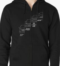 Ford Performance (White) Zipped Hoodie