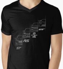 Ford Performance (White) Men's V-Neck T-Shirt