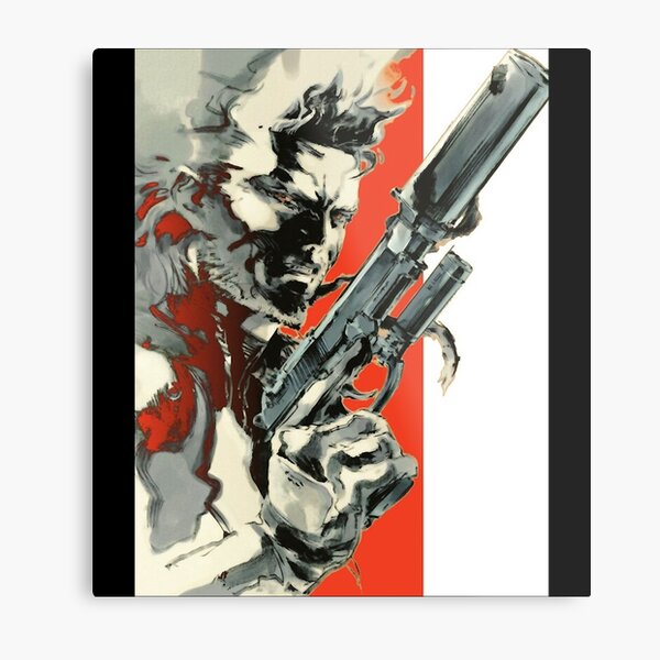 Aperçu de l'œuvre Serpent rétro Metal Gear Solid créée et vendue par SolidMetalGear.