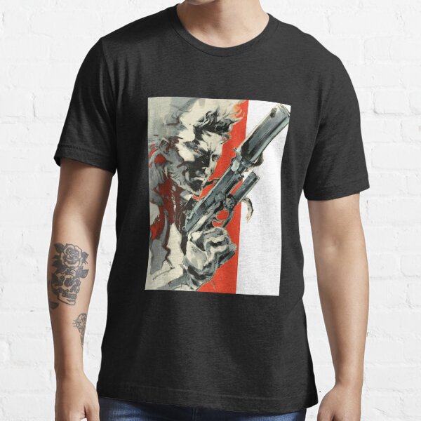 Metal Gear Solid Delta Snake Eater Gaming Stamped T-Shirt