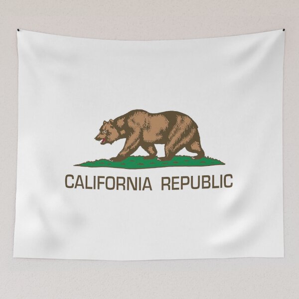 Item preview, California Republic state flag designed and sold by gavinculvar.
