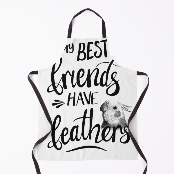 Item preview, My Best Friends Have Feathers - Funny Cockatiel Design for Cockatiel Lovers and Bird Keepers designed and sold by Syddall Susan.