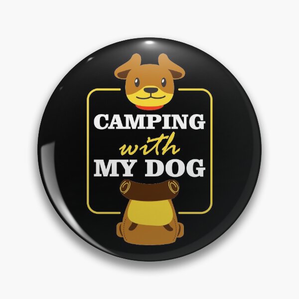 Item preview, Cute design fitting for people who like camping with dogs who loves Camping with my Dog designed and sold by awCurve.