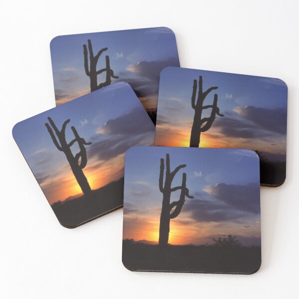 Item preview, Desert sunset - "fire" in the blue sky designed and sold by Lowtech.