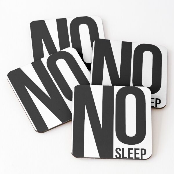 Item preview, No Sleep | Stickers  designed and sold by umorshofi.