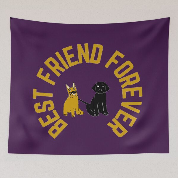 Item preview, Best Friend Forever - Cat & Dog Pet Lover designed and sold by drawkwardly.