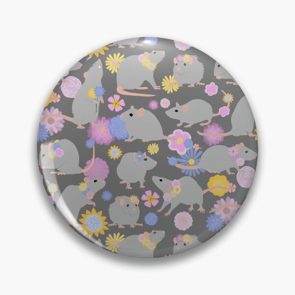 Item preview, Rats and Flowers designed and sold by Amy Hadden.