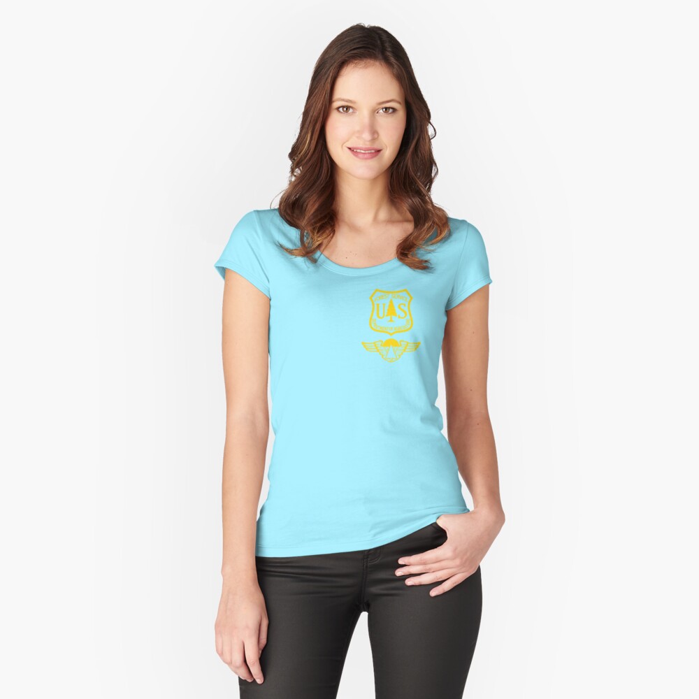 Item preview, Fitted Scoop T-Shirt designed and sold by ocupindustries.