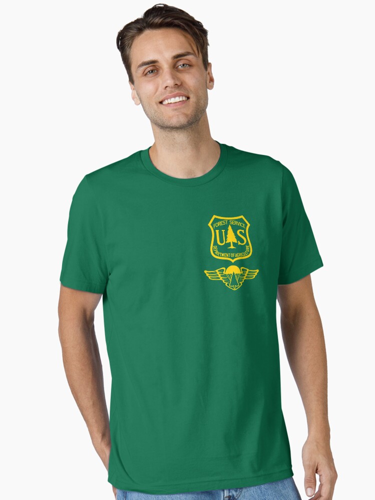 Thumbnail 1 of 7, Essential T-Shirt, United States Forest Service Smoke Jumpers designed and sold by ocupindustries.