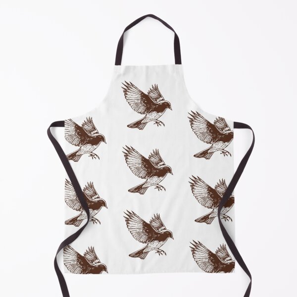 Item preview, Bird wood cut illustration. designed and sold by KasTanDesign.