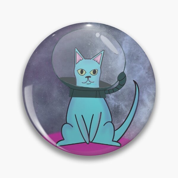 Item preview, Spacecat nebula designed and sold by Catandcanvas.