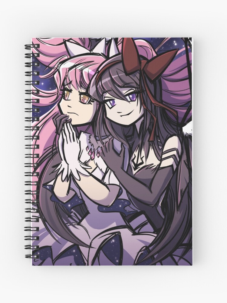 Madoka Magica Ultimate Madoka And Demon Homura Spiral Notebook