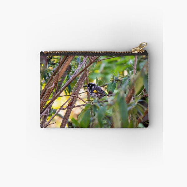 Item preview, New Holland Honeyeater on Bough designed and sold by FigTreeMagick.