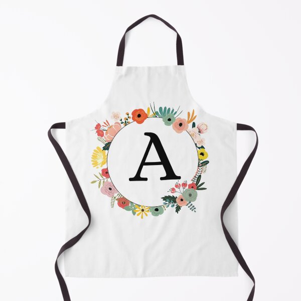 Item preview, Letter A Monogram with Flowers designed and sold by ShirleyDee.