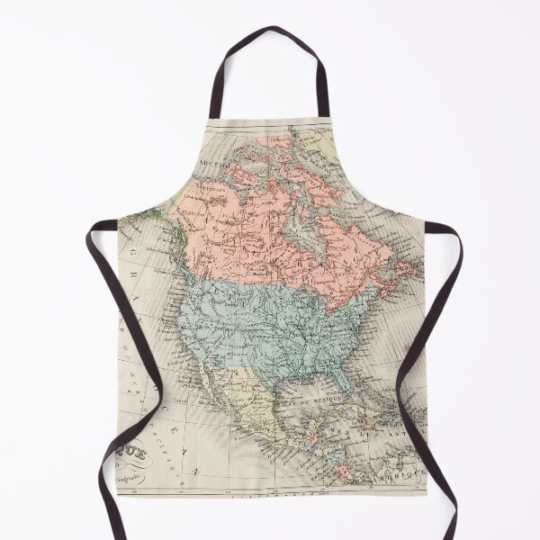 Item preview, Vintage map of the United States of America, Canada and Mexico designed and sold by tdjacks.