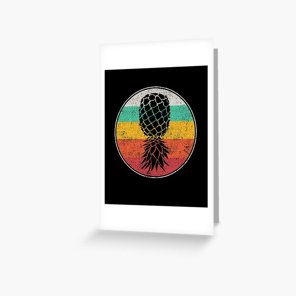 Swingers Pineapple for Swinger Men Women Greeting Card