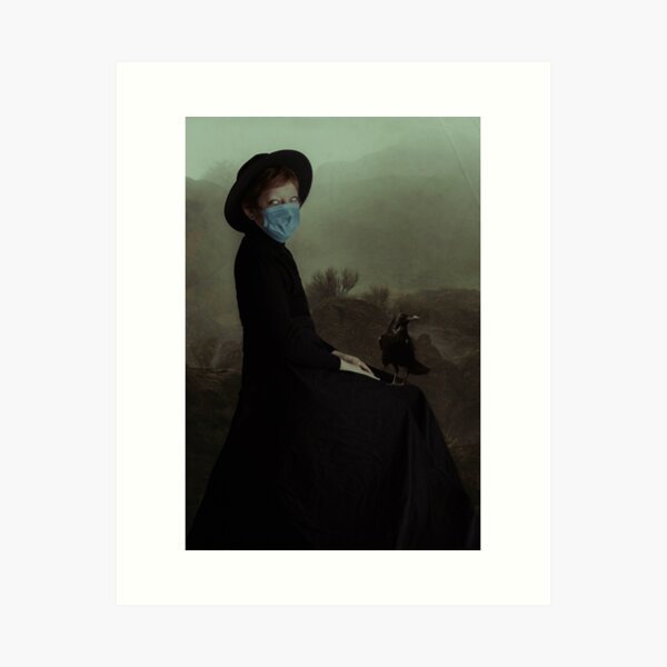 Item preview, Self Portrait in Pandemic designed and sold by ClauClara.