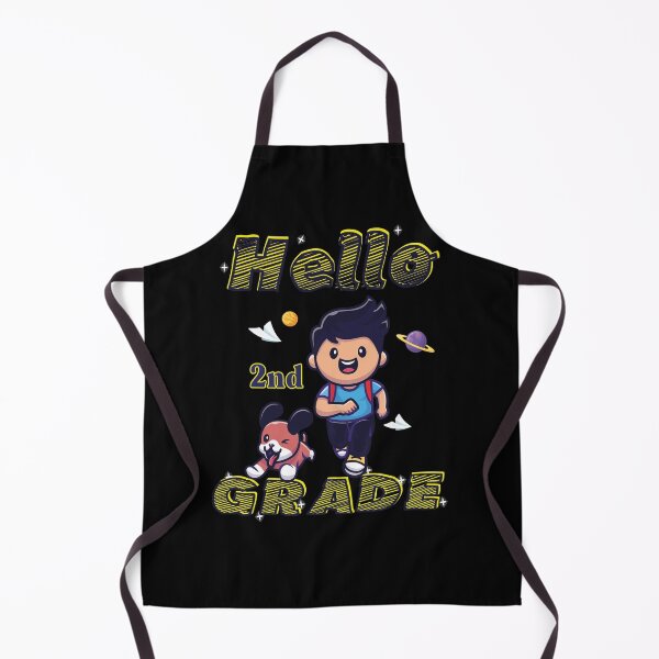 Item preview, hello second grade , funny back school designed and sold by Alan-NY.