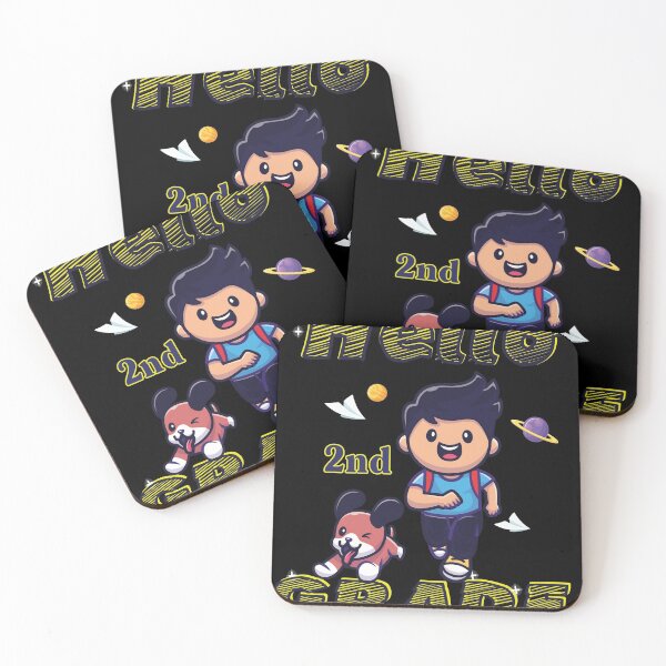 Item preview, hello second grade , funny back school  designed and sold by Alan-NY.