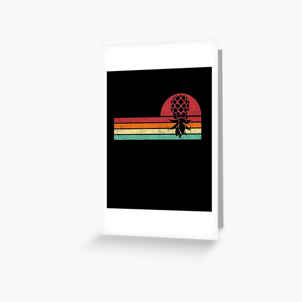 Swingers Pineapple for Swinger Apparel Greeting Card