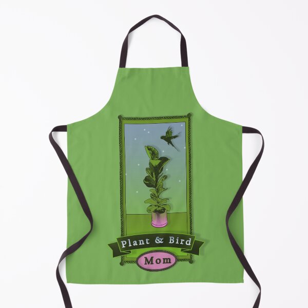 Item preview, Plant and Bird Mom, Fiddle Leaf Fig with Parrot under the Stars  designed and sold by Akvauter.