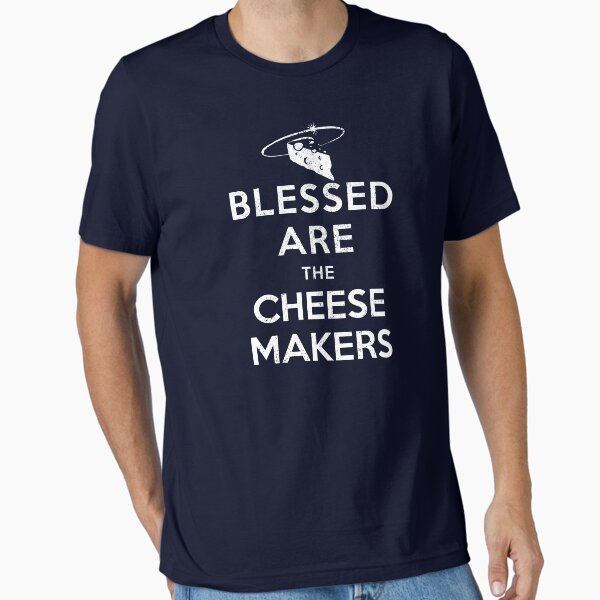 Item preview, Blessed Are The Cheese Makers - Distressed Look designed and sold by risible.