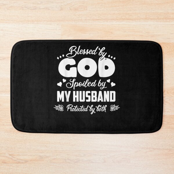 Item preview, Blessed God Spoiled My Hus Protected designed and sold by vivanbess.