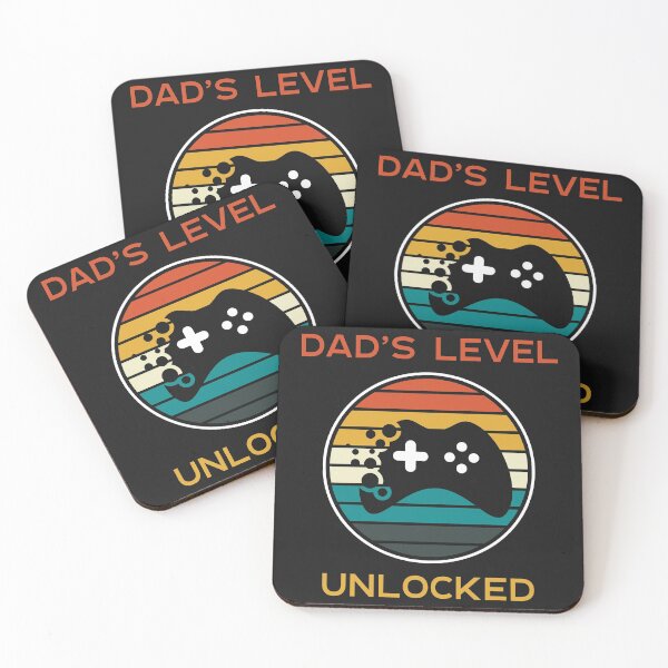 Item preview, DAD'S LEVEL UNLOCKED designed and sold by Luckydoe1.