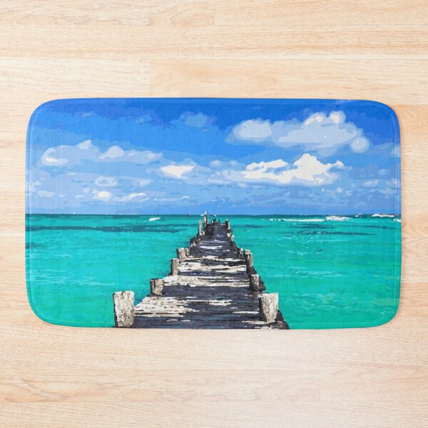 Item preview, MEXICO Cancún Hyatt Ziva Cancún Pier designed and sold by VoyageVectors.