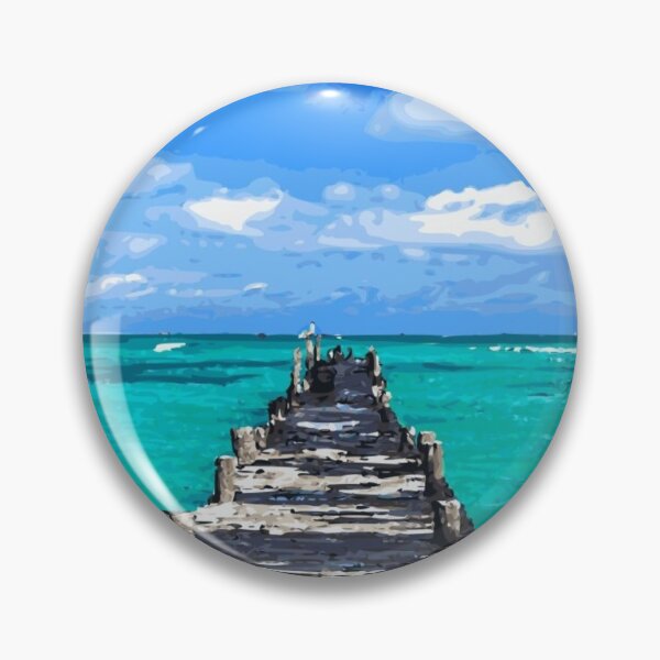 Item preview, MEXICO Cancún Hyatt Ziva Cancún Pier designed and sold by VoyageVectors.