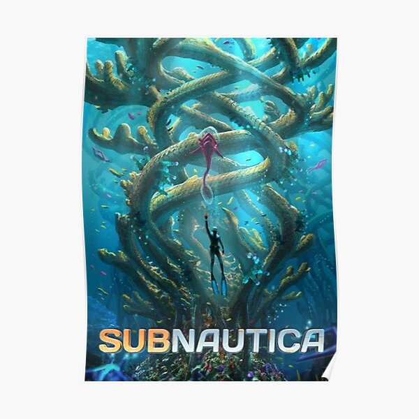 Beautiful Subnautica poster Poster