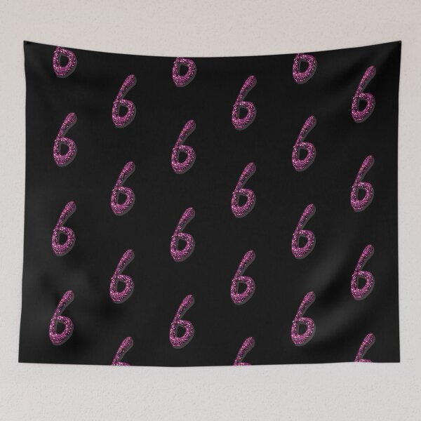 Item preview, Number six 6 - date age birthday designed and sold by GlamourChick.