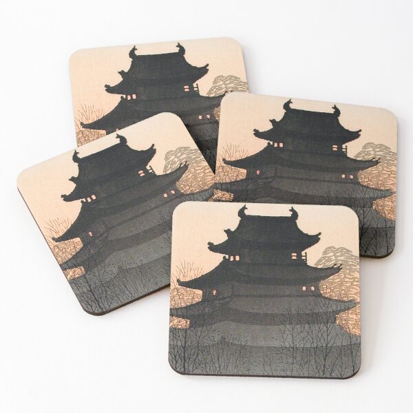 Item preview, Nagoya Castle (ca.1932) in high resolution by Hiroaki Takahashi designed and sold by tdjacks.