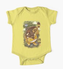 Traditional Nekobasu Baby Body Kurzarm