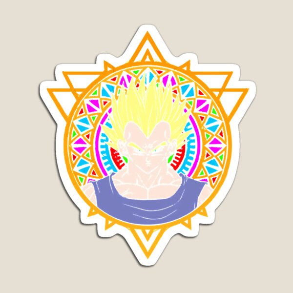 SSJ Vegeta Magnet for Sale by jixelpatterns