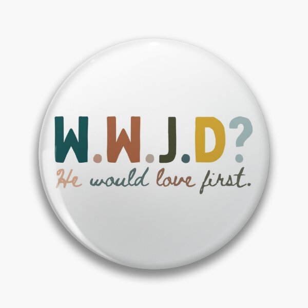 Item preview, What would Jesus Do? Christian Quotes designed and sold by stickingwithgod.