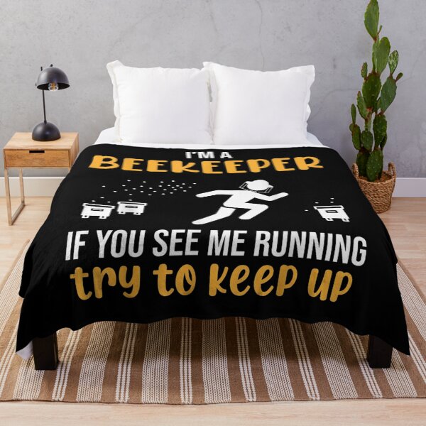 Item preview, Beekeeper If You See Me Running Bee Honey Gift designed and sold by nancyholly.